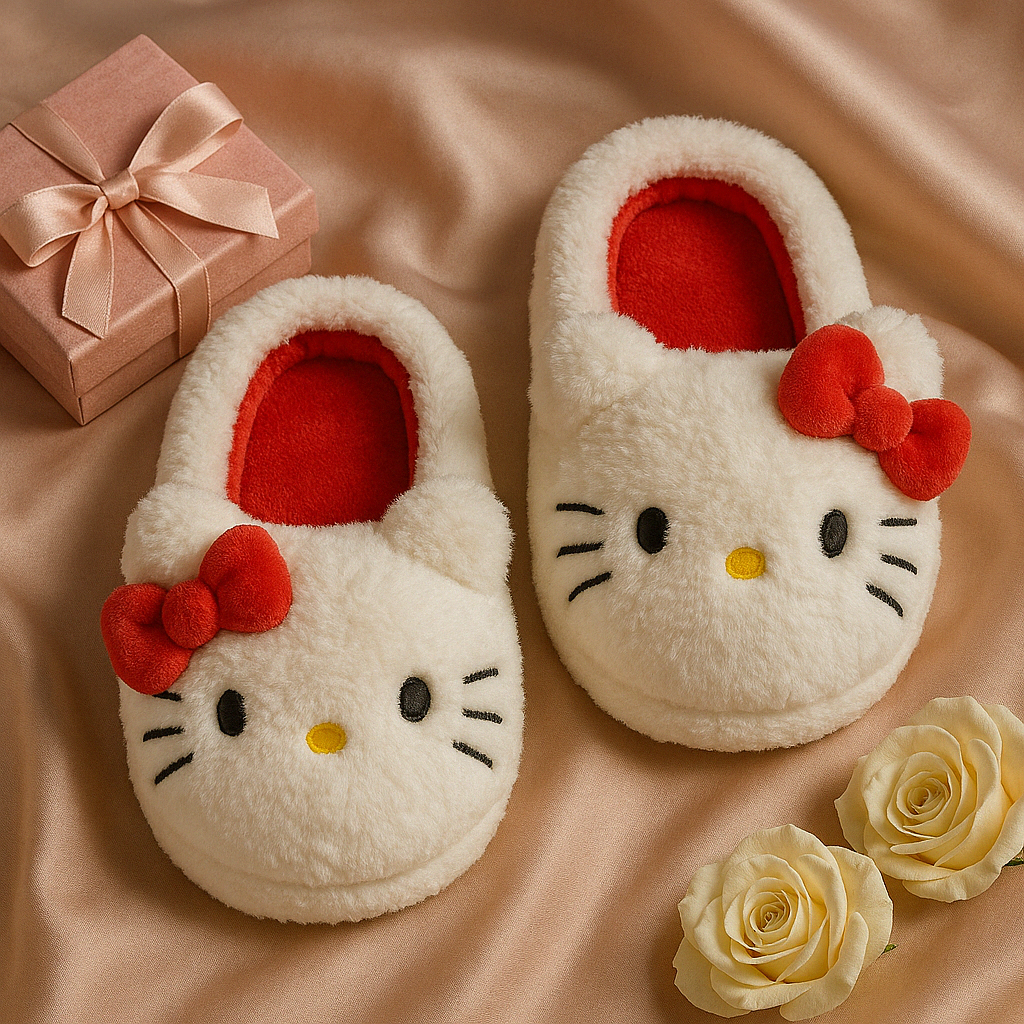 Soft Kitty Slippers