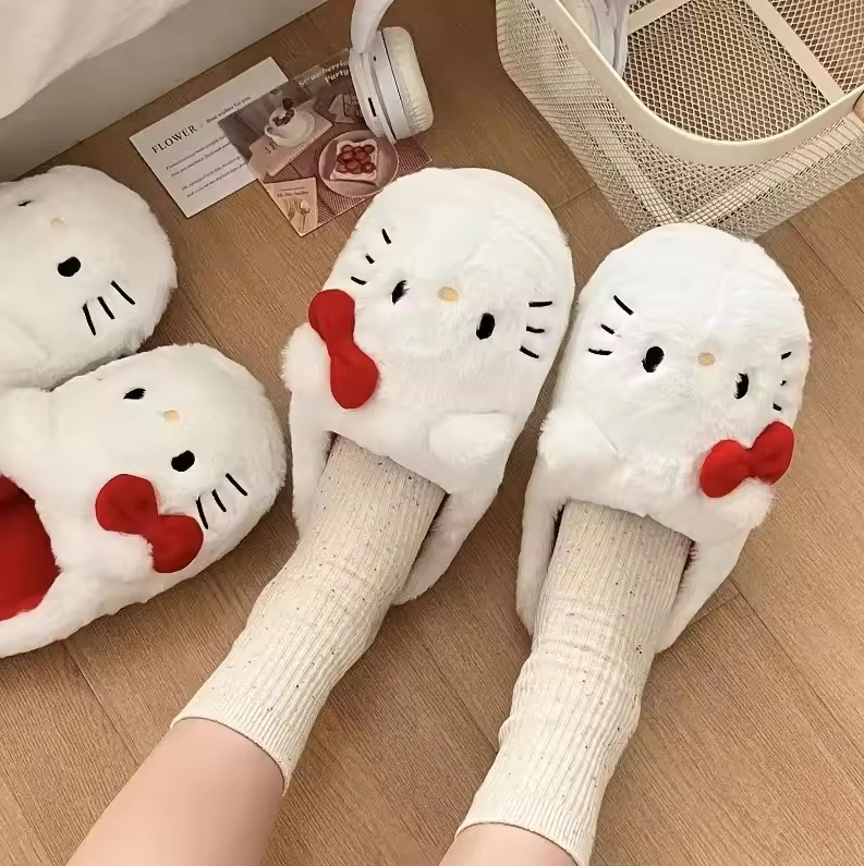 Soft Kitty Slippers