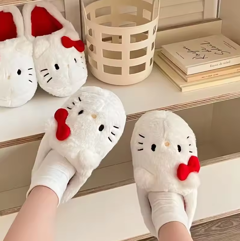 Soft Kitty Slippers