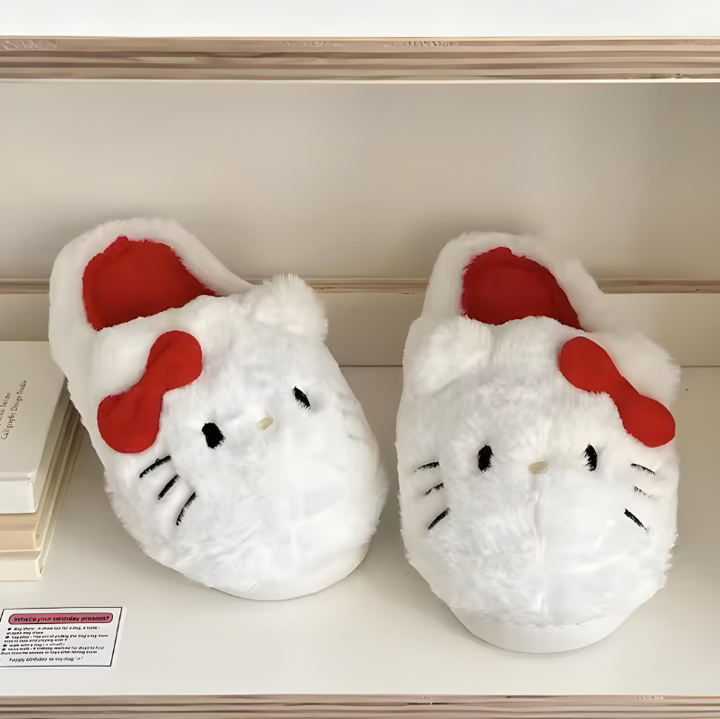 Soft Kitty Slippers